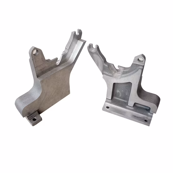 OEM personaliza fabricação de metal de peça de fundição em areia de alumínio